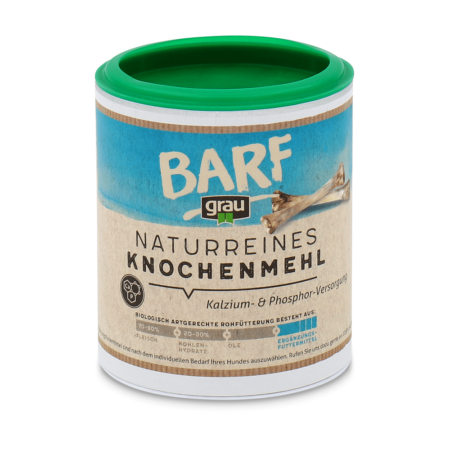 GRAU CALCIUM POWDER ΣΥΜΠΛΗΡΩΜΑ ΔΙΑΤΡΟΦΗΣ ΣΚΥΛΟΥ ΜΕ ΑΣΒΕΣΤΙΟ, ΦΩΣΦΟΡΟ ΓΙΑ BARF ΚΑΙ ΣΠΙΤΙΚΟ ΜΑΓΕΙΡΕΜΕΝΟ ΦΑΓΗΤΟ 400 ΓΡ DOGGER.GR