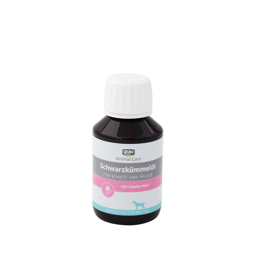 GRAU BLACK CUMIN OIL 100 ML ΣΥΜΠΛΗΡΩΜΑ ΔΙΑΤΡΟΦΗΣ ΣΚΥΛΟΥ ΜΕ ΕΛΑΙΟ ΜΑΥΡΟΥ ΚΥΜΙΝΟΥ ΨΥΧΡΗΣ ΕΚΘΛΙΨΗΣ