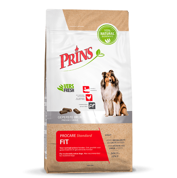 PRINS PROCARE ADULT STANDARD FIT ΨΥΧΡΗΣ ΕΚΘΛΙΨΗΣ ΞΗΡΑ ΤΡΟΦΗ ΣΚΥΛΟΥ DOGGER.GR