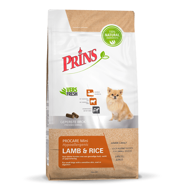 PRINS PROCARE COLD PRESSED HYPOALLERGIC LAMB RICE MINI