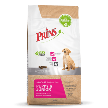 PRINS PROCARE PERFECT START PUPPY JUNIOR ΨΥΧΡΗΣ ΕΚΘΛΙΨΗΣ ΤΡΟΦΗ ΓΙΑ ΚΟΥΤΑΒΙΑ DOGGER.GR