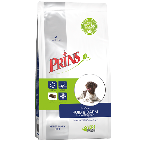 PRINS PROCARE VETERINARY DIET COLD PRESSED SKIN INTESTINAL HYPOALLERGIC ΚΛΙΝΙΚΗ ΤΡΟΦΗ ΓΙΑ ΣΚΥΛΟΥΣ ΜΕ ΔΕΡΜΑΤΙΚΑ, ΓΑΣΤΡΕΝΤΕΡΙΚΑ