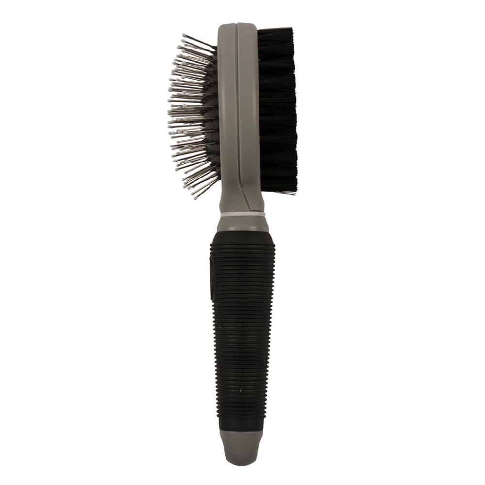 DUVO GROOMING BRUSH ΔΙΠΛΗΣ ΟΨΗΣ ΒΟΥΡΤΣΑ ΚΑΛΛΩΠΙΣΜΟΥ ΤΡΙΧΩΜΑΤΟΣ ΣΚΥΛΟΥ ΓΑΤΑΣ LARGE