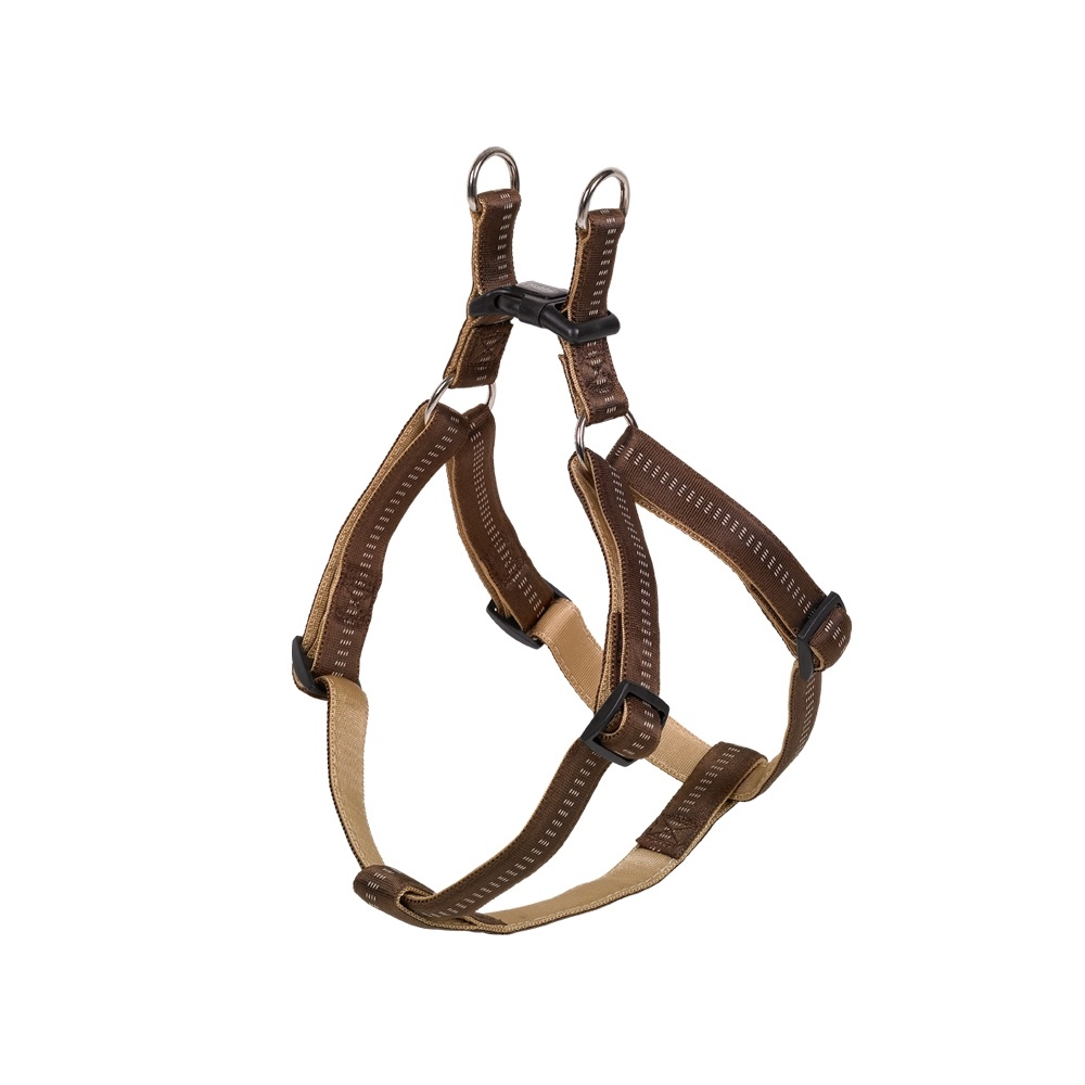 NOBBY SOFT GRIP ΑΝΑΤΟΜΙΚΟ ΡΥΘΜΙΖΟΜΕΝΟ ΣΑΜΑΡΑΚΙ ΣΚΥΛΟΥ L XL ΚΑΦΕ