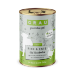 GRAU ADULT CATS BEEF DUCK ΠΕΝΤΑΝΟΣΤΙΜΗ ΥΓΡΗ ΤΡΟΦΗ ΓΙΑ ΕΝΗΛΙΚΕΣ ΓΑΤΕΣ ΜΕ ΚΡΕΑΣ ΜΟΣΧΑΡΙ ΠΑΠΙΑ ΖΩΜΟ 400ΓΡ DOGGER.GR
