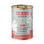 GRAU ADULT CATS CHICKEN CATNIP CARROTS ΠΕΝΤΑΝΟΣΤΙΜΗ ΥΓΡΗ ΤΡΟΦΗ ΓΙΑ ΕΝΗΛΙΚΕΣ ΓΑΤΕΣ ΜΕ ΚΡΕΑΣ ΚΟΤΟΠΟΥΛΟ ΔΥΟΣΜΟ ΚΑΡΟΤΑ ΖΩΜΟ 400ΓΡ DOGGER.GR