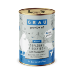 GRAU ADULT CATS CHICKEN SEA FISH ΠΕΝΤΑΝΟΣΤΙΜΗ ΥΓΡΗ ΤΡΟΦΗ ΓΙΑ ΕΝΗΛΙΚΕΣ ΓΑΤΕΣ ΜΕ ΚΡΕΑΣ ΚΟΤΟΠΟΥΛΟ ΨΑΡΙ ΖΩΜΟ 400ΓΡ DOGGER.GR