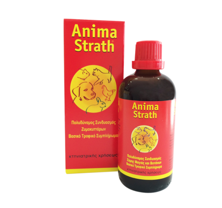 ANIMA STRATH ΦΥΣΙΚΟ ΠΟΛΥΒΙΤΑΜΙΤΑΜΙΝΟΥΧΟ ΔΙΑΤΡΟΦΙΚΟ ΣΥΜΠΛΗΡΩΜΑ ΓΙΑ ΣΚΥΛΟΥΣ ΓΑΤΕΣ 100ML DOGGER