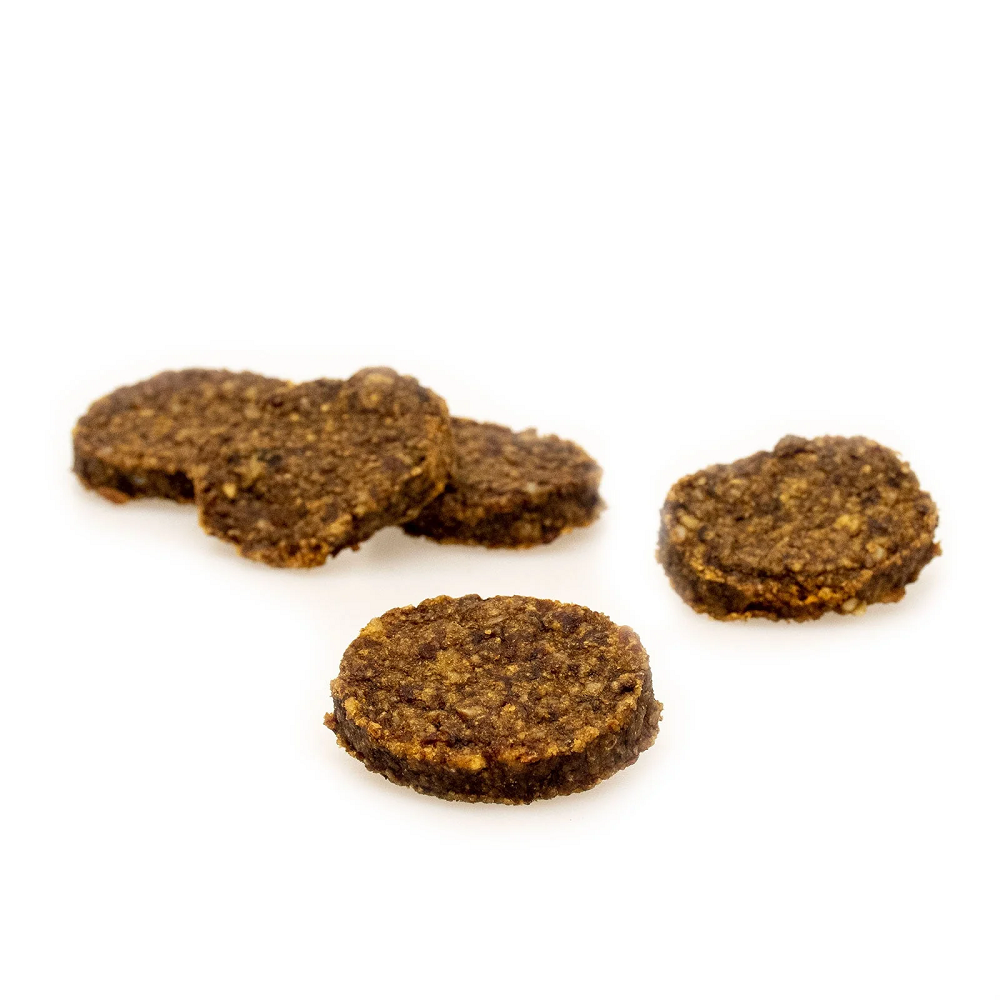 SANADOG BEEF BURGER ΑΠΟΞΗΡΑΜΕΝΕΣ ΦΥΣΙΚΕΣ ΛΙΧΟΥΔΙΕΣ ΣΚΥΛΟΥ ΜΕ ΜΟΣΧΑΡΙ RASPBERRY ΣΠΑΝΑΚΙ DOGGER