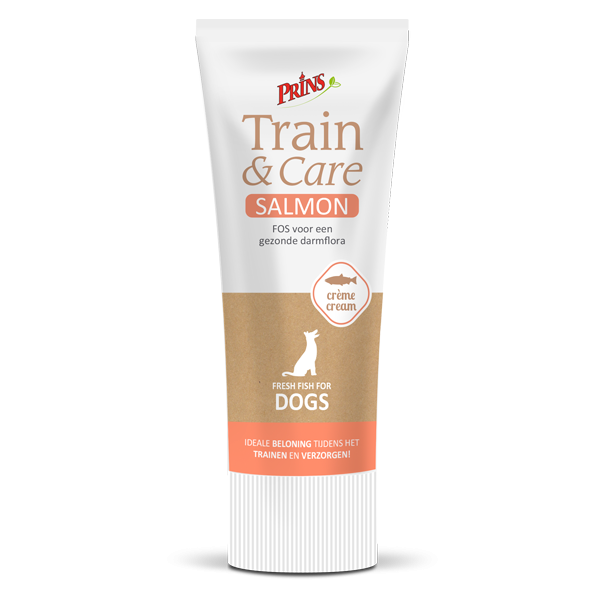 PRINS TRAIN CARE SALMON ΦΥΣΙΚΗ ΚΡΕΜΩΔΗΣ ΛΙΧΟΥΔΙΑ ΓΙΑ ΣΚΥΛΟΥΣ ΜΕ ΣΟΛΟΜΟ, ΛΑΔΙ ΣΟΛΟΜΟΥ, ΠΡΩΤΕΙΝΗ ΓΑΛΑΚΤΟΣ, ΠΡΕΒΙΟΤΙΚΑ 75ML