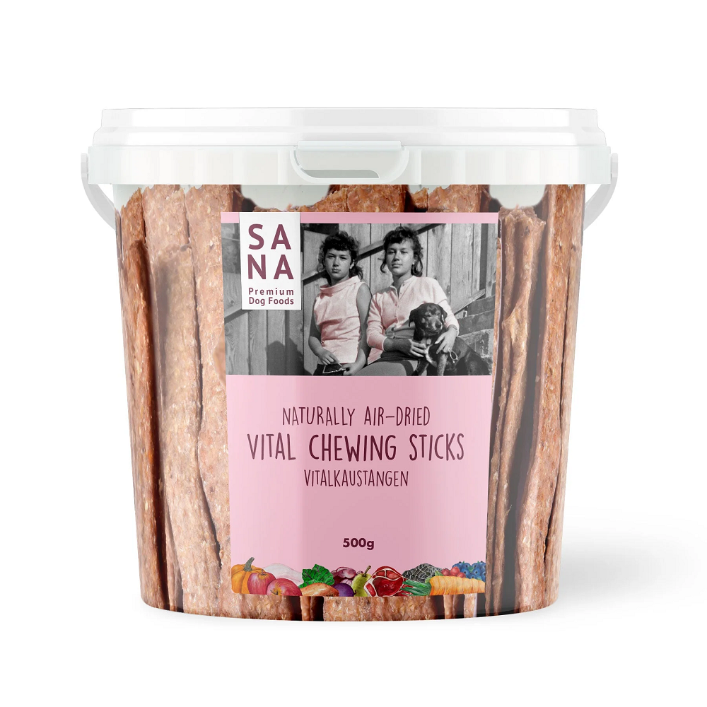 SANADOG VITAL CHEWING STICKS ΑΠΟΞΗΡΑΜΕΝΕΣ ΛΙΧΟΥΔΙΕΣ ΜΑΣΗΜΑΤΟΣ ΣΚΥΛΟΥ ΜΕ ΠΑΠΙΑ ΚΑΙ ΓΛΥΚΟΖΑΜΙΝΗ DOGGER.GR