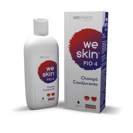 WEPHARM WESKIN PIO 4 ΑΝΤΙΣΗΠΤΙΚΟ ΣΑΜΠΟΥΑΝ ΣΚΥΛΟΥ ΓΑΤΑΣ ΓΙΑ ΠΥΟΔΕΡΜΑΤΙΤΙΔΑ DOGGER.GR