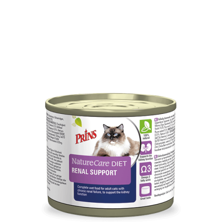 PRINS NATURECARE DIET RENAL SUPPORT ΚΛΙΝΙΚΗ ΥΓΡΗ ΤΡΟΦΗ ΓΙΑ ΓΑΤΕΣ ΜΕ ΝΕΦΡΙΚΗ ΑΝΕΠΑΡΚΕΙΑ DOGGER.GR
