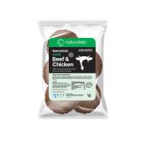 NATURALISTIC ADULT BEEF CHICKEN ΜΠΙΦΤΕΚΙΑ ΚΑΤΕΨΥΓΜΕΝΗ BARF ΤΡΟΦΗ ΣΚΥΛΟΥ ΜΕ ΜΟΣΧΑΡΙ ΚΟΤΟΠΟΥΛΟ ΠΡΟΒΙΟΤΙΚΑ ΣΕ ΜΕΡΙΔΕΣ DOGGER.GR