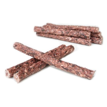 SANADOG ATLANTIC COD SKINS STRAWBERRY ΑΠΟΞΗΡΑΜΕΝΕΣ ΛΙΧΟΥΔΙΕΣ ΜΑΣΗΜΑΤΟΣ ΣΚΥΛΟΥ ΑΠΟ ΔΕΡΜΑ ΜΠΑΚΑΛΙΑΡΟΥ ΜΕ ΦΡΑΟΥΛΑ DOGGER.GR