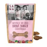 SANADOG RABBIT BURGERS ΑΠΟΞΗΡΑΜΕΝΕΣ ΛΙΧΟΥΔΙΕΣ ΣΚΥΛΟΥ ΜΕ ΚΡΕΑΣ ΚΟΥΝΕΛΙΟΥ ΣΕ ΜΠΙΦΤΕΚΑΚΙΑ DOGGER.GR