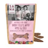 SANADOG RABBIT FILLETS ΑΠΟΞΗΡΑΜΕΝΕΣ ΛΙΧΟΥΔΙΕΣ ΣΚΥΛΟΥ ΜΕ ΚΡΕΑΣ ΚΟΥΝΕΛΙΟΥ ΜΗΛΟ KALE DOGGER.GR