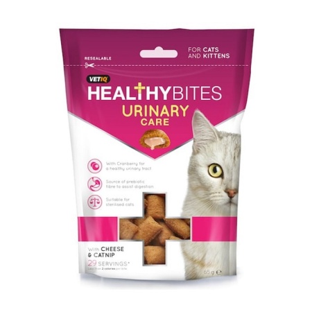 VETIQ HEALTHY BITES URINARY CARE ΛΑΧΤΑΡΙΣΤΕΣ ΛΙΧΟΥΔΙΕΣ ΓΙΑ ΓΑΤΕΣ ΚΑΙ ΓΑΤΑΚΙΑ DOGGER