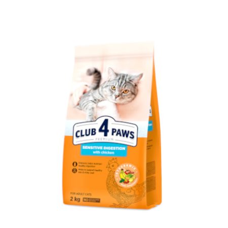 CLUB 4 PAWS PREMIUM CATS SENSITIVE DIGESTION CHICKEN DOGGER.GR