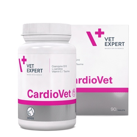 VET EXPERT CARDIOVET ΣΥΜΠΛΗΡΩΜΑ ΔΙΑΤΡΟΦΗΣ ΓΙΑ ΕΝΙΣΧΥΣΗ ΚΑΡΔΙΑΚΗΣ ΛΕΙΤΟΥΡΓΙΑΣ ΣΚΥΛΟΥ 90TABS DOGGER.GR