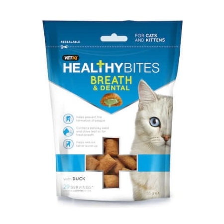 VETIQ HEALTHY BITES BREATH AND DENTAL HEALTH ΛΙΧΟΥΔΙΕΣ ΓΑΤΑΣ ΓΙΑ ΣΤΟΜΑΤΙΚΗ ΥΓΙΕΙΝΗ DOGGER.GR