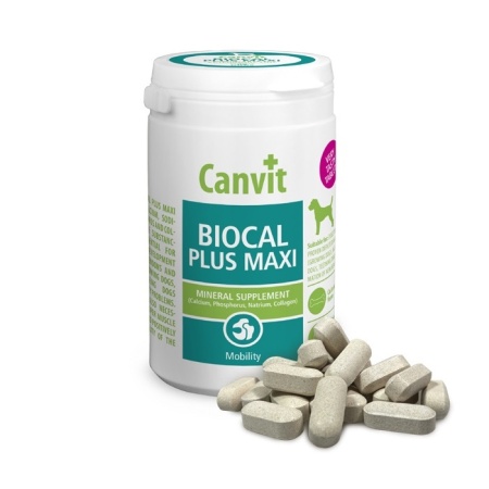CANVIT BIOCAL PLUS MAXI ΣΥΜΠΛΗΡΩΜΑ ΔΙΑΤΡΟΦΗΣ ΓΙΑ ΑΡΘΡΩΣΕΙΣ ΣΚΥΛΟΥ ΜΕ ΑΣΒΕΣΤΙΟ ΦΩΣΦΟΡΟ ΚΟΛΛΑΓΟΝΟ DOGGER.GR