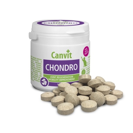 CANVIT CHONDRO CAT ΣΥΜΠΛΗΡΩΜΑ ΔΙΑΤΡΟΦΗΣ ΒΙΤΑΜΙΝΕΣ ΓΙΑ ΑΡΘΡΩΣΕΙΣ ΓΑΤΑΣ DOGGER.GR