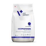 VET EXPERT DERMATOSIS SALMON POTATO ΚΛΙΝΙΚΗ ΥΠΟΑΛΛΕΡΓΙΚΗ ΞΗΡΑ ΤΡΟΦΗ ΣΚΥΛΟΥ ΜΕ ΣΟΛΟΜΟ 2KG DOGGER.GR