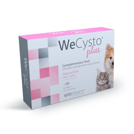 WEPHARM WECYSTO PLUS ΣΥΜΠΛΗΡΩΜΑ ΔΙΑΤΡΟΦΗΣ ΓΙΑ ΥΠΟΣΤΗΡΙΞΗ ΟΥΡΟΠΟΙΗΤΙΚΟΥ ΣΥΣΤΗΜΑΤΟΣ ΣΚΥΛΟΥ ΓΑΤΑΣ DOGGER.GR