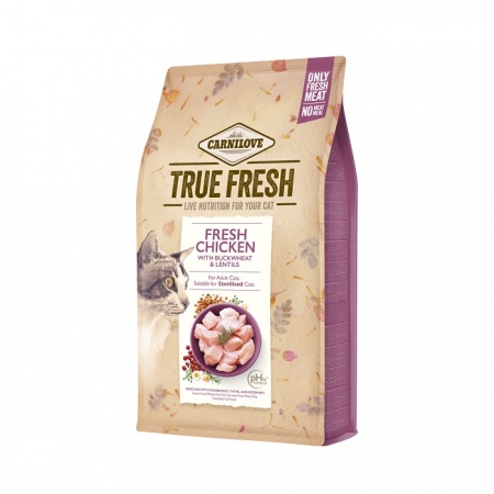 CARNILOVE TRUE FRESH CHICKEN ΞΗΡΑ ΤΡΟΦΗ ΓΑΤΑΣ ΜΕ ΦΡΕΣΚΟ ΚΡΕΑΣ ΚΟΤΟΠΟΥΛΟΥ DOGGER.GR