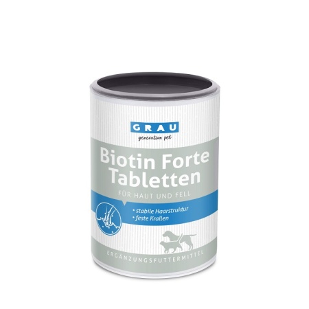 GRAU BIOTIN FORTE ΣΥΜΠΛΗΡΩΜΑ ΔΙΑΤΡΟΦΗΣ ΣΚΥΛΟΥ ΓΑΤΑΣ ΜΕ ΒΙΟΤΙΝΗ ΒΙΤΑΜΙΝΕΣ ΓΙΑ ΕΝΙΣΧΥΣΗ ΤΡΙΧΩΜΑΤΟΣ ΝΥΧΙΩΝ 400TABS DOGGER.GR