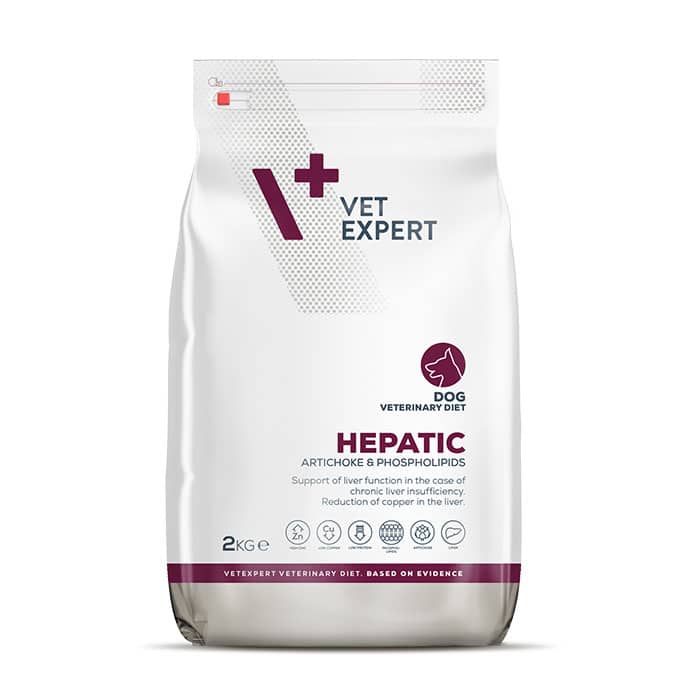 VET EXPERT HEPATIC ΚΛΙΝΙΚΗ ΞΗΡΑ ΤΡΟΦΗ ΣΚΥΛΟΥ ΜΕ ΗΠΑΤΙΚΗ ΑΝΕΠΑΡΚΕΙΑ 2KG DOGGER.GR