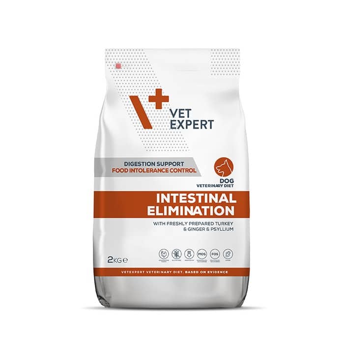 VET EXPERT INTESTINAL DOG ELIMINATION ΚΛΙΝΙΚΗ ΞΗΡΑ ΤΡΟΦΗ ΣΚΥΛΟΥ ΜΕ ΓΑΣΤΡΕΝΤΕΡΙΚΕΣ ΔΙΑΤΑΡΑΧΕΣ ΚΑΙ ΔΙΑΤΡΟΦΙΚΕΣ ΑΛΛΕΡΓΙΕΣ 2KG DOGGER.GR
