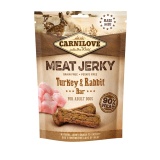 CARNILOVE MEAT JERKY TURKEY RABBIT ΛΙΧΟΥΔΙΑ ΣΚΥΛΟΥ ΜΕ ΓΑΛΟΠΟΥΛΑ ΚΟΥΝΕΛΙ 100ΓΡ DOGGER.GR