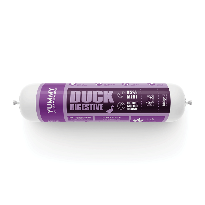 NATURES FOOD YUMMY DUCK DIGESTIVE ΣΑΛΑΜΙ ΓΙΑ ΣΚΥΛΟΥΣ ΜΕ ΚΡΕΑΣ ΠΑΠΙΑΣ 400ΓΡ DOGGER.GR NATURES FOOD YUMMY DUCK DIGESTIVE ΣΑΛΑΜΙ ΓΙΑ ΣΚΥΛΟΥΣ ΜΕ ΚΡΕΑΣ ΠΑΠΙΑΣ 400ΓΡ DOGGER.GR