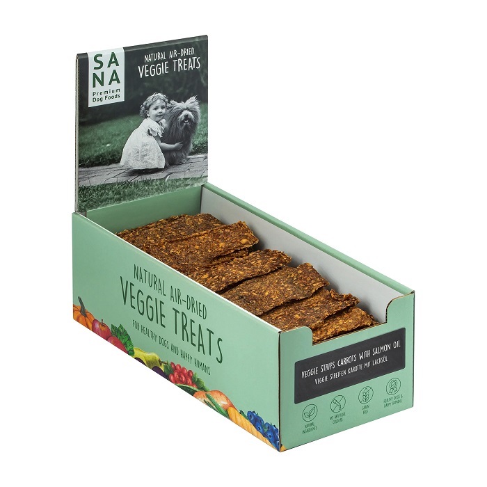 SANADOG VEGGIE CARROT SALMON OIL ΑΠΟΞΗΡΑΜΕΝΕΣ ΛΙΧΟΥΔΙΕΣ ΣΚΥΛΟΥ ΜΕ ΚΑΡΟΤΟ ΚΑΙ ΛΑΔΙ ΣΟΛΟΜΟΥ DOGGER.GR