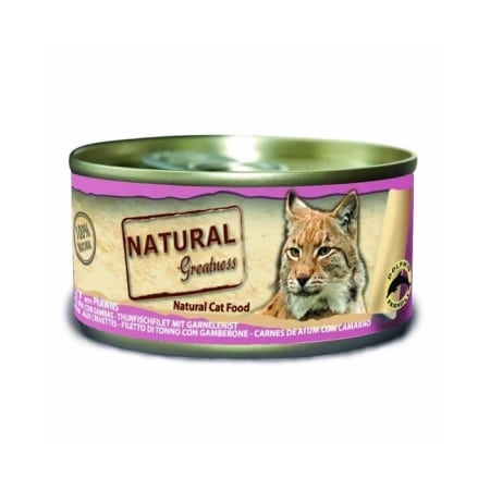 NATURAL GREATNESS GRAIN FREE ΥΓΡΗ ΤΡΟΦΗ ΓΙΑ ΕΝΗΛΙΚΕΣ ΓΑΤΕΣ ΜΕ ΤΟΝΟ ΚΑΙ ΓΑΡΙΔΕΣ 70GR DOGGER.GR