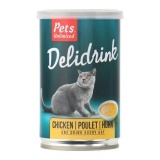 PETS UNLIMITED DELIDRINK CHICKEN ΖΩΜΟΣ ΓΙΑ ΓΑΤΕΣ ΜΕ ΚΟΜΜΑΤΙΑ ΚΟΤΟΠΟΥΛΟΥ 125ML DOGGER.GR