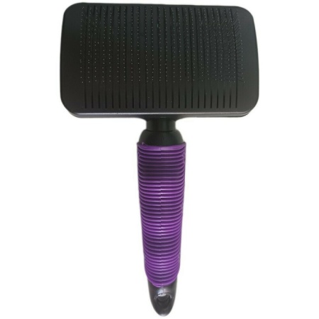 Pet Camelot Slicker Βούρτσα Αυτοκαθαριζόμενη medium dogger.gr