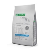 NATURES PROTECTION SUPERIOR CARE WHITE DOGS ADULT SMALL MINI HERRING 1.5KG DOGGER.GR