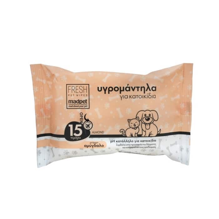 MADPET ΥΓΡΟΜΑΝΤΗΛΑ ΤΣΕΠΗΣ ΓΙΑ ΣΚΥΛΟ ΓΑΤΑ ΑΡΩΜΑ ΑΜΥΓΔΑΛΟ DOGGER.GR