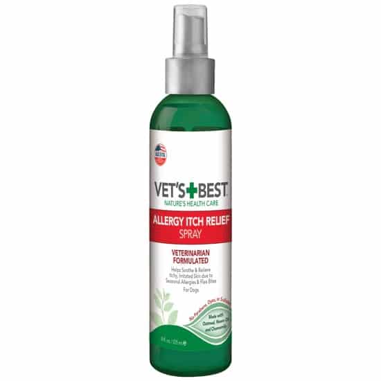 VETS BEST ALLERGY ITCH RELIEF SPRAY ΓΙΑ ΦΑΓΟΥΡΑ ΕΡΕΘΙΣΜΕΝΟ ΔΕΡΜΑ ΣΚΥΛΟΥ DOGGER.GR